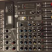 RCF L-PAD 8CX + MP3 Player/Recorder Module keverőpult