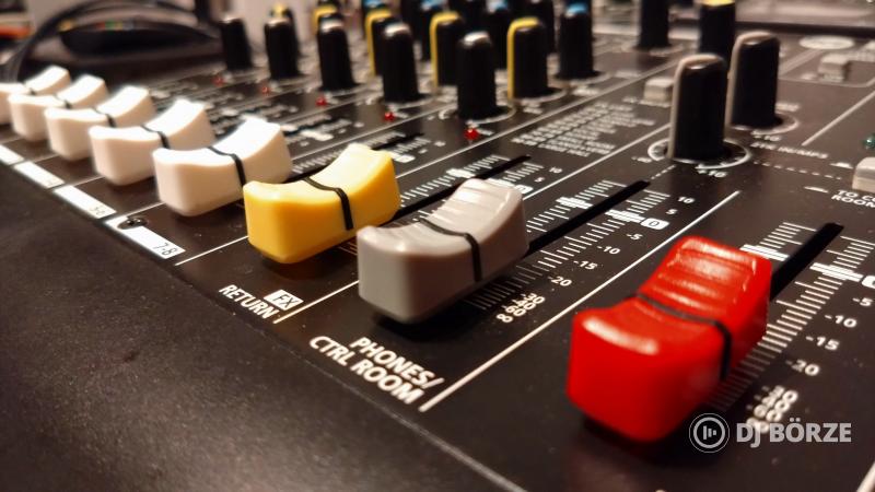 RCF L-PAD 8CX + MP3 Player/Recorder Module keverőpult