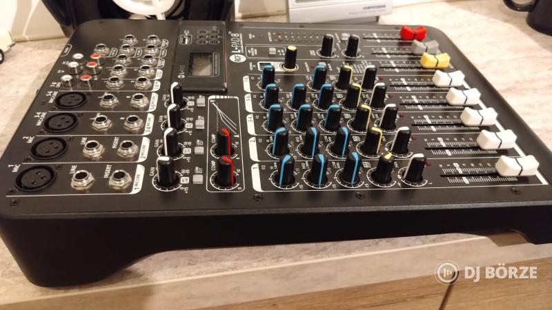 RCF L-PAD 8CX + MP3 Player/Recorder Module keverőpult