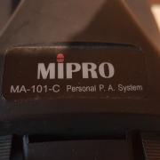 MiPro MA-101C/MM-107 Akkumulátoros hangfal