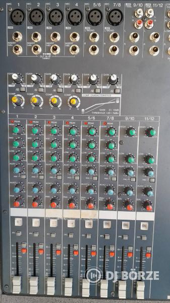 Yamaha MG124c 12ch analóg keverő + rack