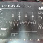 FLASH 4 csatornás DMX splitter