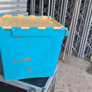 Műanyag szállítóláda