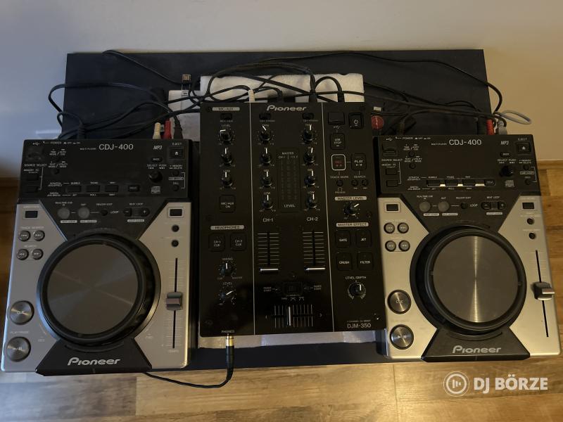 Pioneer cdj400+djm350