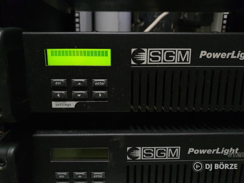 SGM Powerlight 612D Dimmer kijelző híbás