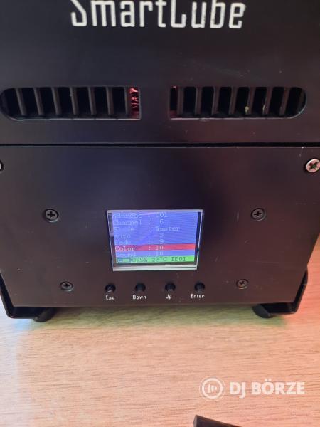 SmartCube S4 - 4x12W RGBAUV akkumulátoros led par lámpa