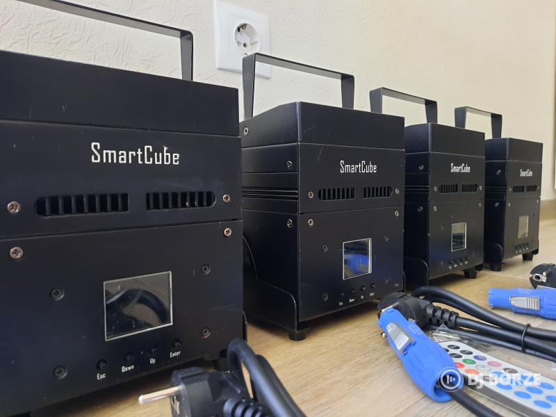 SmartCube S4 - 4x12W RGBAUV akkumulátoros led par lámpa