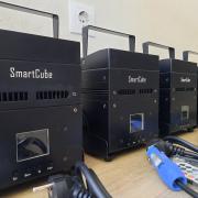 SmartCube S4 - 4x12W RGBAUV akkumulátoros led par lámpa