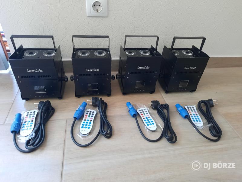 SmartCube S4 - 4x12W RGBAUV akkumulátoros led par lámpa