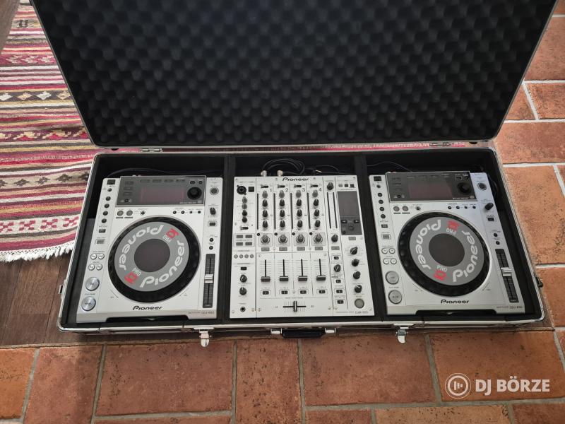 Pioneer DJM-850S + CDJ 850S rack-ben