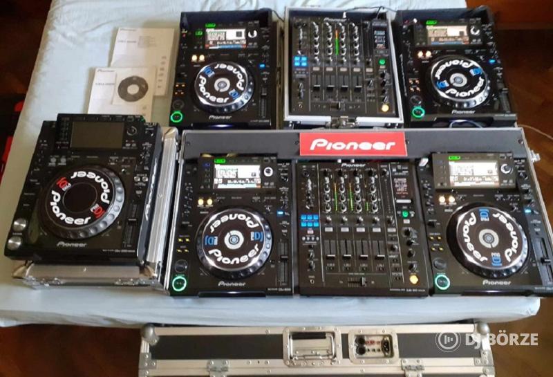 PIONEER Új XDJ-R1/2018 + Zomo rack, CDJ 2000NEXUS, 900, 400, 400L. DJM 900NEXUS, 800, 750, 400