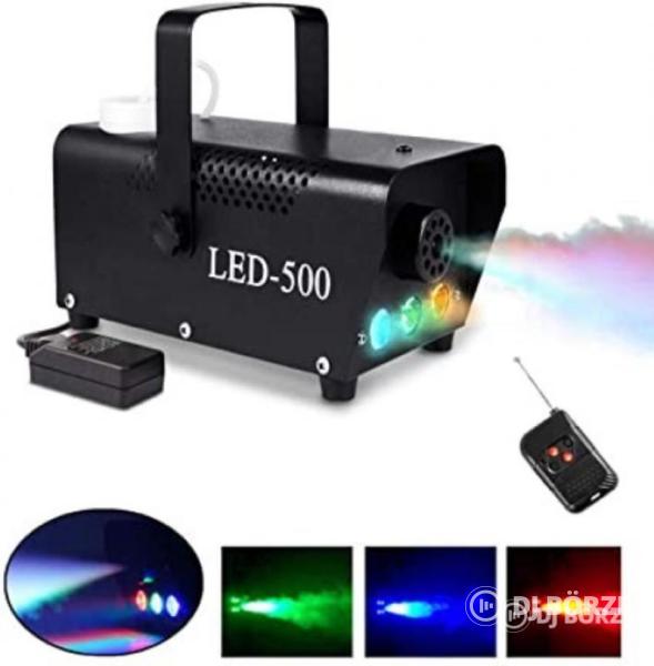 HURICAN FÜSTGÉP 500W RGB VILÁGÍTÁS