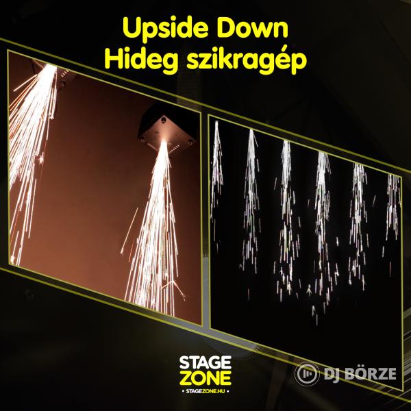 StageZone Upside Down hideg szikra gép