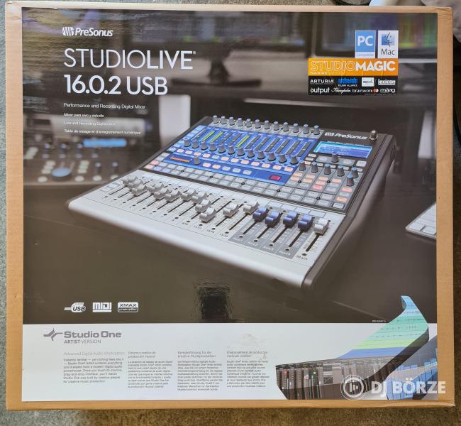 Presonus StudioLive 16.0.2 USB Digitális keverő