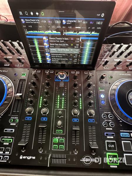 Denon Prime 4 + Rack