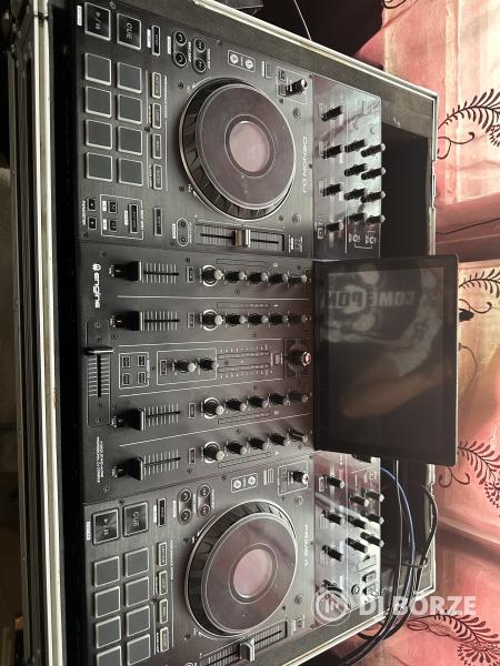 Denon Prime 4 + Rack