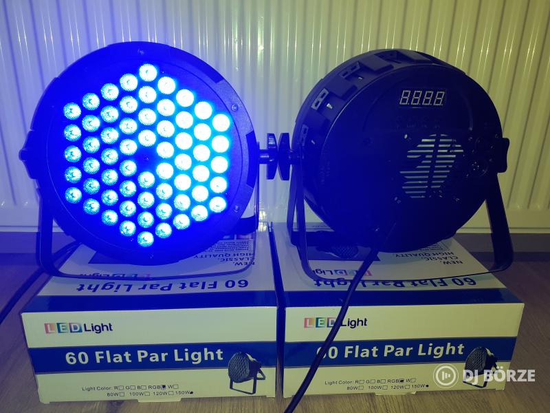 14db RGB Led par 64 Slim házas (multichip) beszámítás is(Bp.-Gyula)