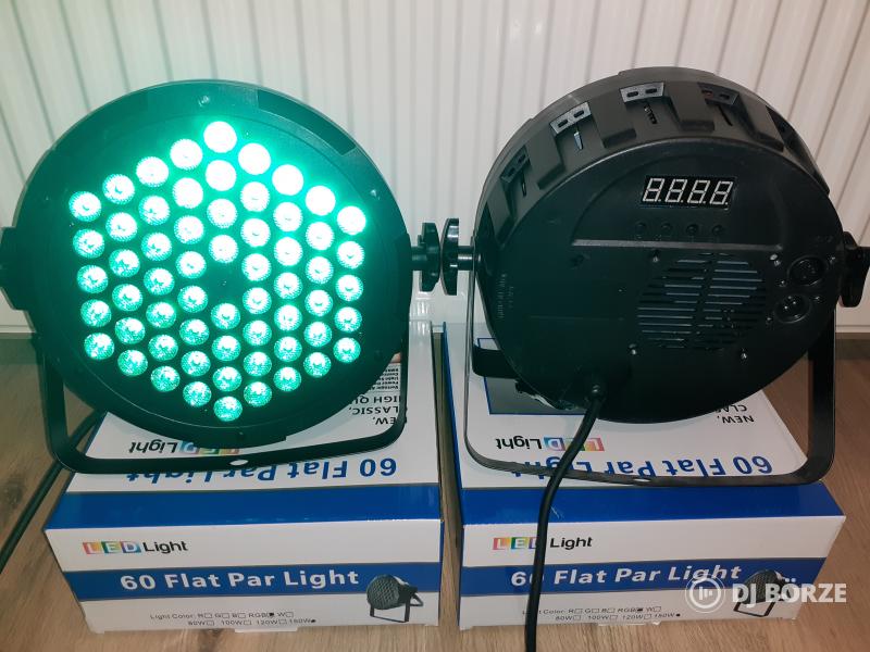 14db RGB Led par 64 Slim házas (multichip) beszámítás is(Bp.-Gyula)