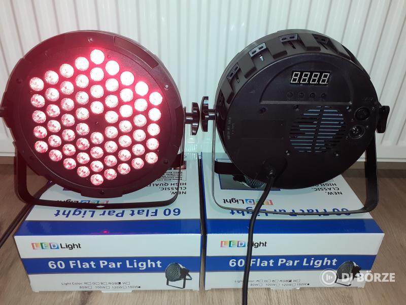 14db RGB Led par 64 Slim házas (multichip) beszámítás is(Bp.-Gyula)