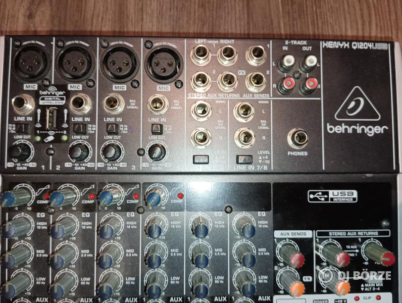 Behringer Xenyx q1204USB keverőpult.