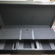 Denon DJ szett laptop tartós kombi rack