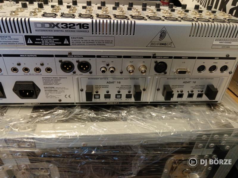 Behringer ddx 3216 keverő