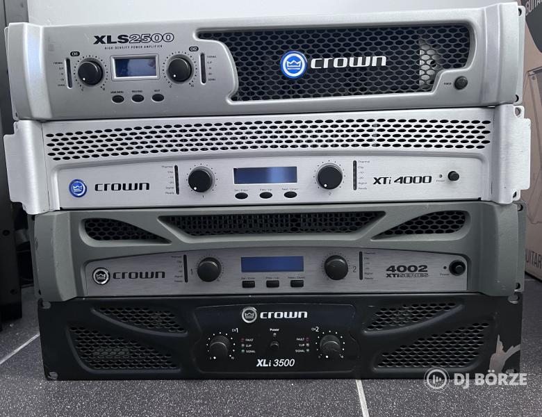 Crown XLS 2500, Crown XTi 4000, Crown XLi 3500