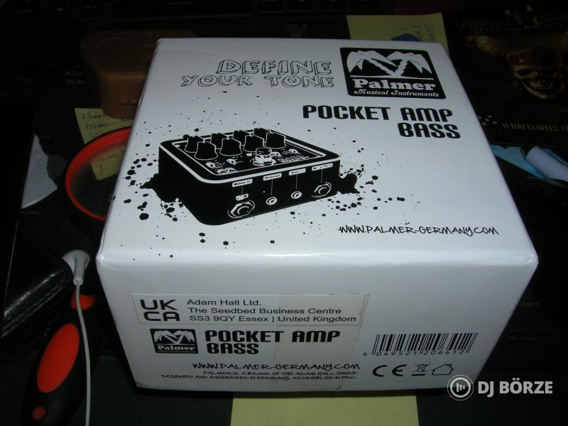 Palmer Pocket Bass Amp basszusgitár előerősítő