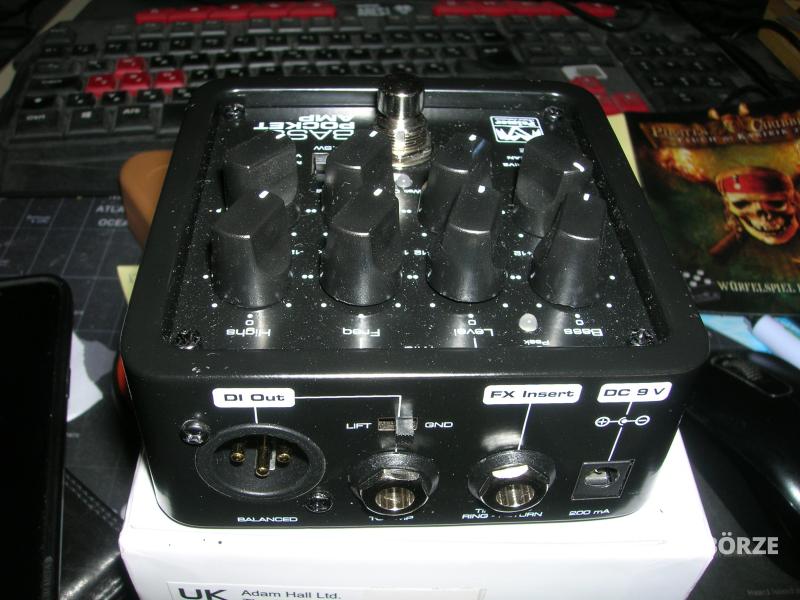 Palmer Pocket Bass Amp basszusgitár előerősítő