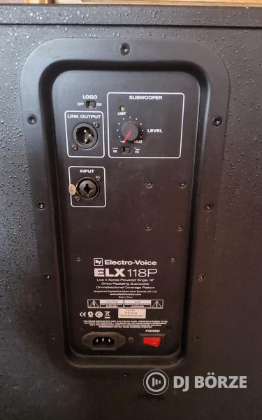 Electro Voice ELX-118P mélyládapár