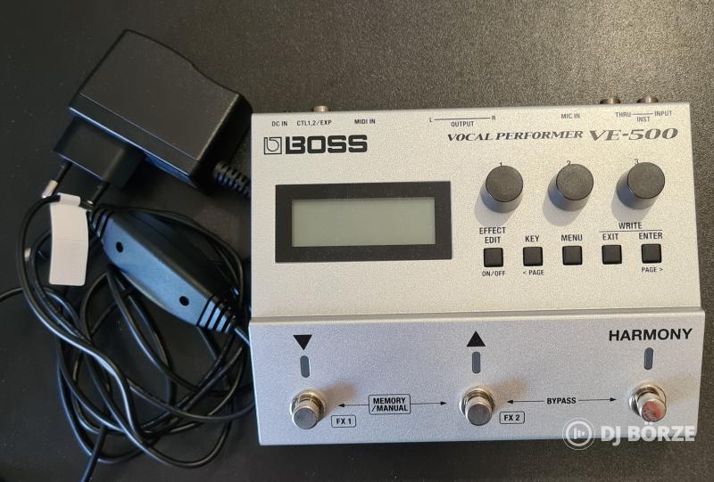 BOSS VE-500 gitár ének processzor