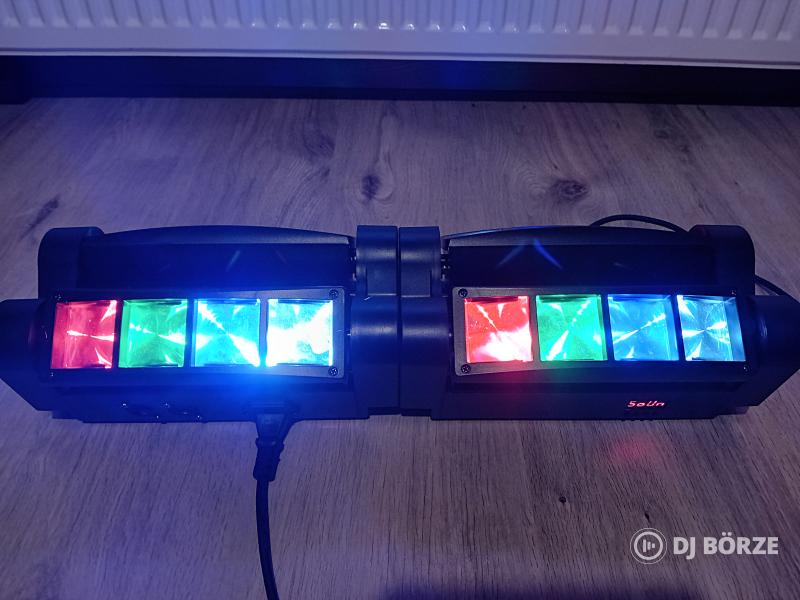 10db rgbw led spider (beszámítás is) legjobb minőség (Bp.- Győr)