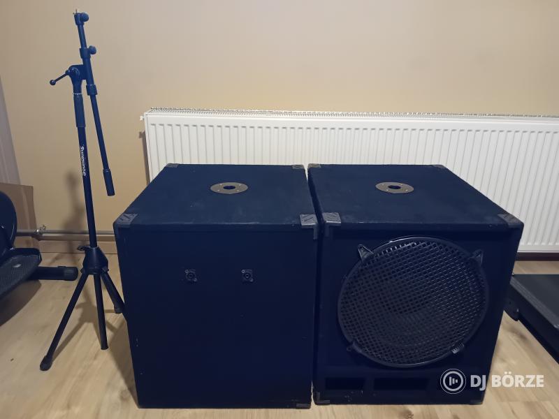 Cameo HydraBeam 400 4x10W mozgó fényszóró, Master audio sub pár(beszámítás is)