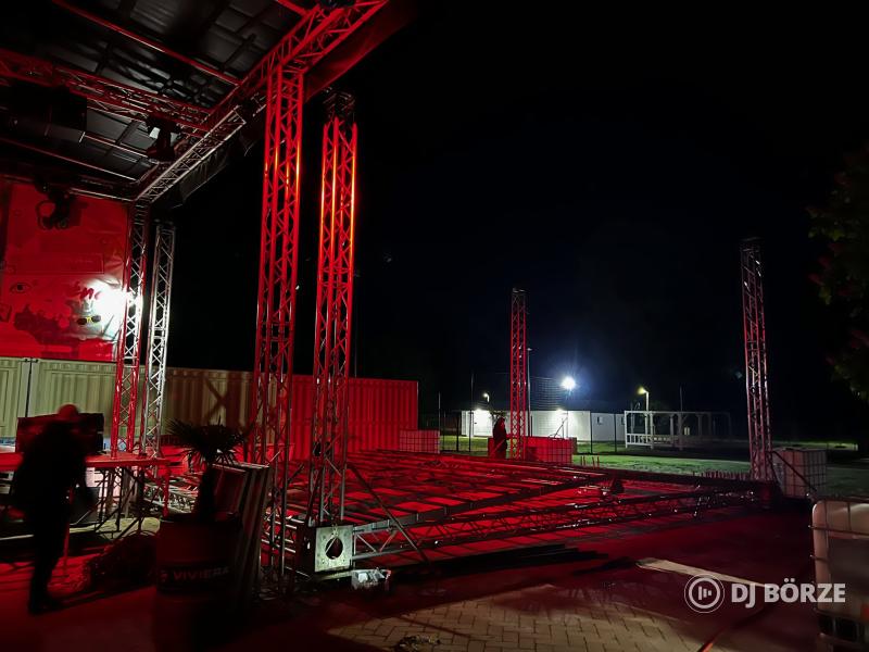 Global Truss 9x7 Komplett színpadfedés