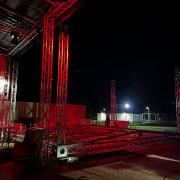 Global Truss 9x7 Komplett színpadfedés