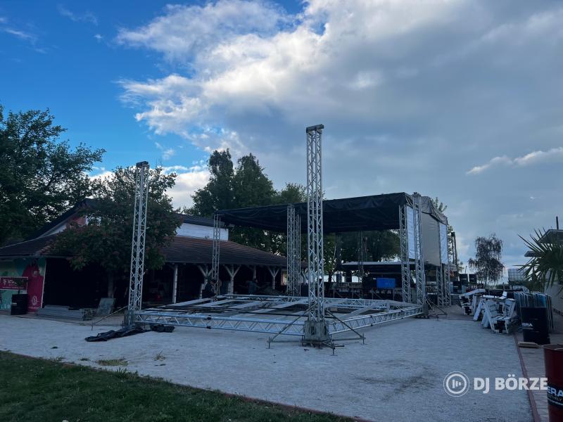 Global Truss 9x7 Komplett színpadfedés