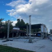 Global Truss 9x7 Komplett színpadfedés