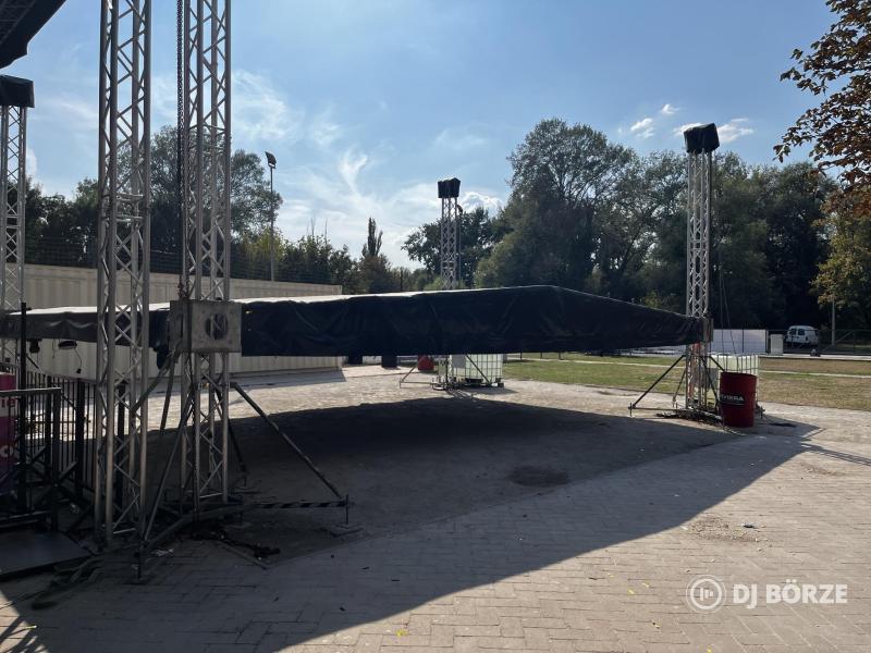 Global Truss 9x7 Komplett színpadfedés