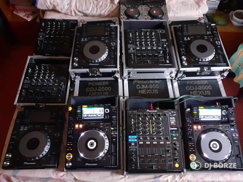 PIONEER CDJ 2000NXS, 2000,900,800MK2,400,400L. DJM 900NXS, 800,750,400, XDJ-R1, MACKIE d.2