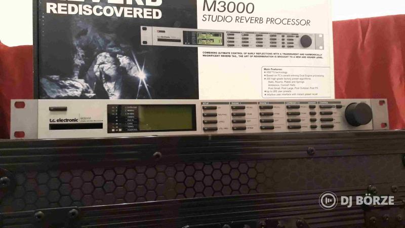 TC Electronic M3000 reverb és effekt  processzor