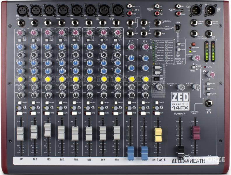 Allen & Heath Zed60-14FX keverő