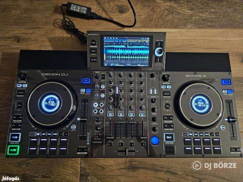 DENON SC LIVE 4 + PIONEER HRM-5 FEJHALLGATÓ!