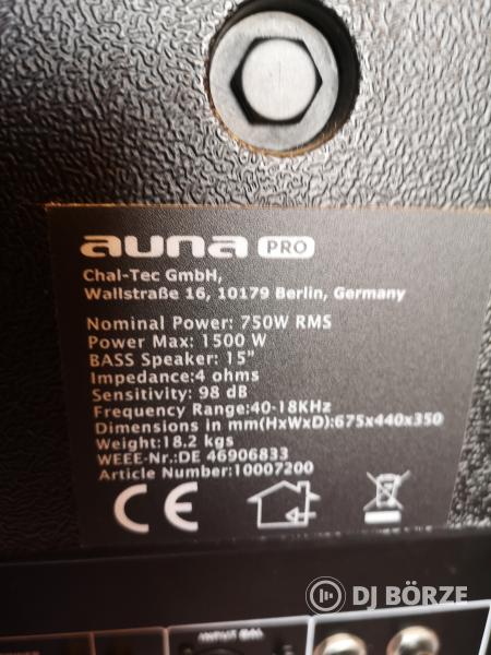 Auna pro aktív hangfal 1500w