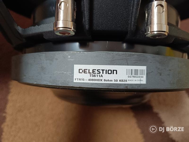 2 db Celestion 1000w rms 15" PA sub