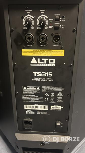 Alto TS315 aktív hangfalpár