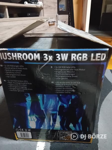 Beamz Mushroom 3x3led rgb