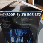 Beamz Mushroom 3x3led rgb