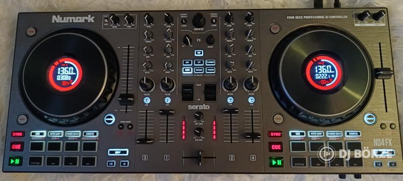 Numark NS4 FX Dj kontroller eladó