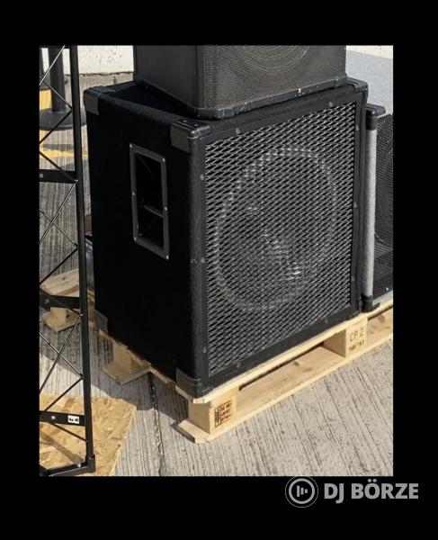 Porkoláb 18" 600W RMS, 4 ohm gyári mélyláda pár