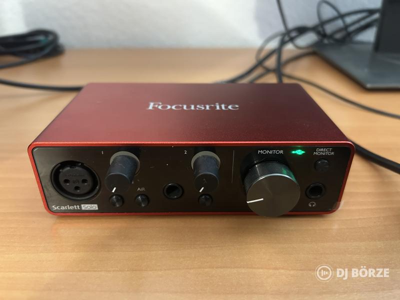 Focusrite scarlett solo 3rd gen